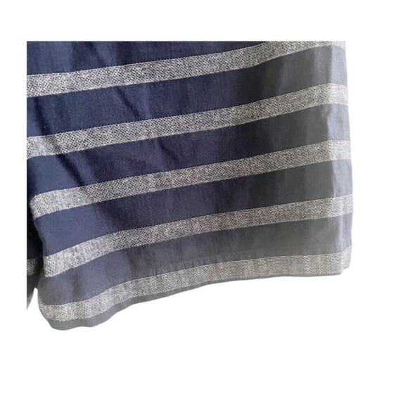 Land’s End Women’s Striped Not Too Low Rise Short Flat Front Nautical Size 16 - Picture 4 of 9